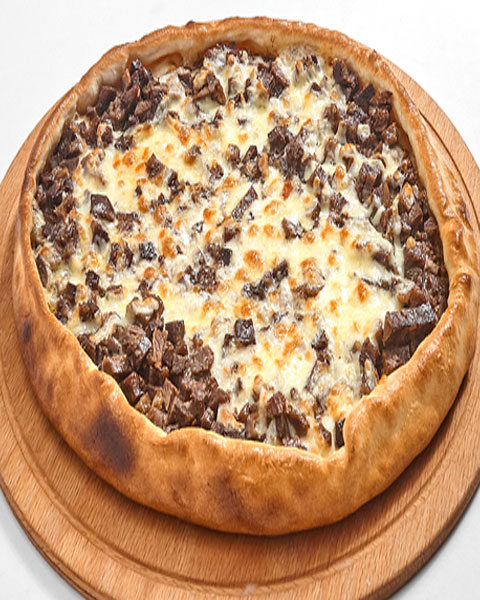 Kavurmalı Kaşarlı Pide
